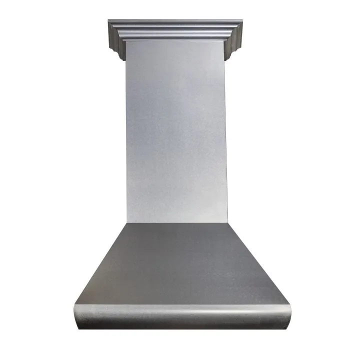 ZLINE 48 in. Wall Mount Range Hood in Snow Finished Stainless Steel (8687S-48)